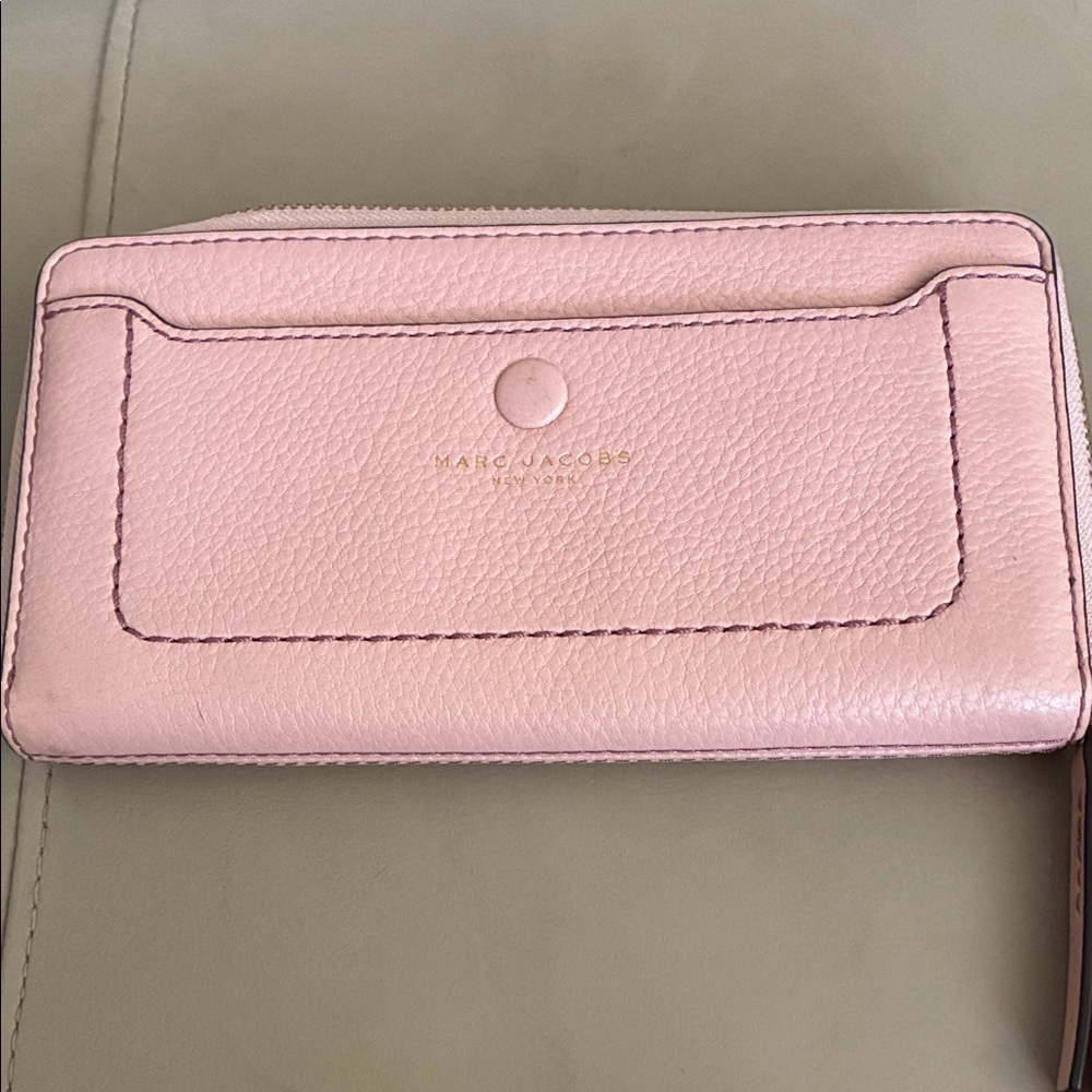 Marc Jacobs Blush Leather Wallet